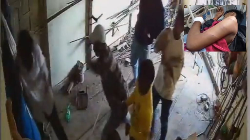Youth Brutally Assaulted With Knives And Sickles In Ambernath Shocking Video From Maharashtra