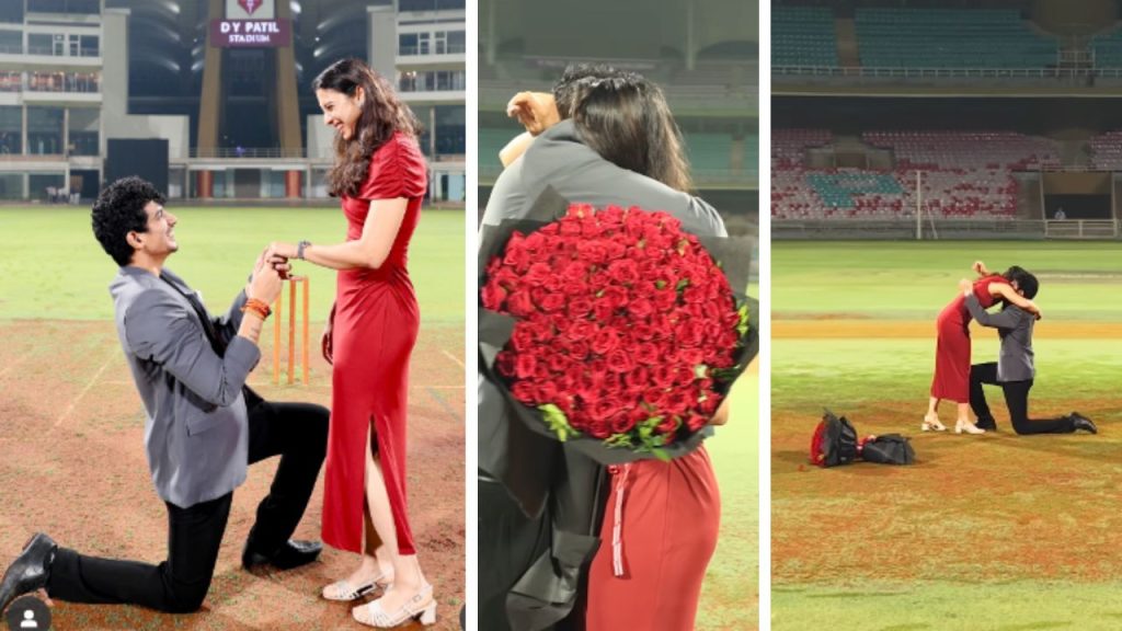 Smriti Mandhana Gets Cinematic Stadium Proposal From Music Director Palash Muchhal
