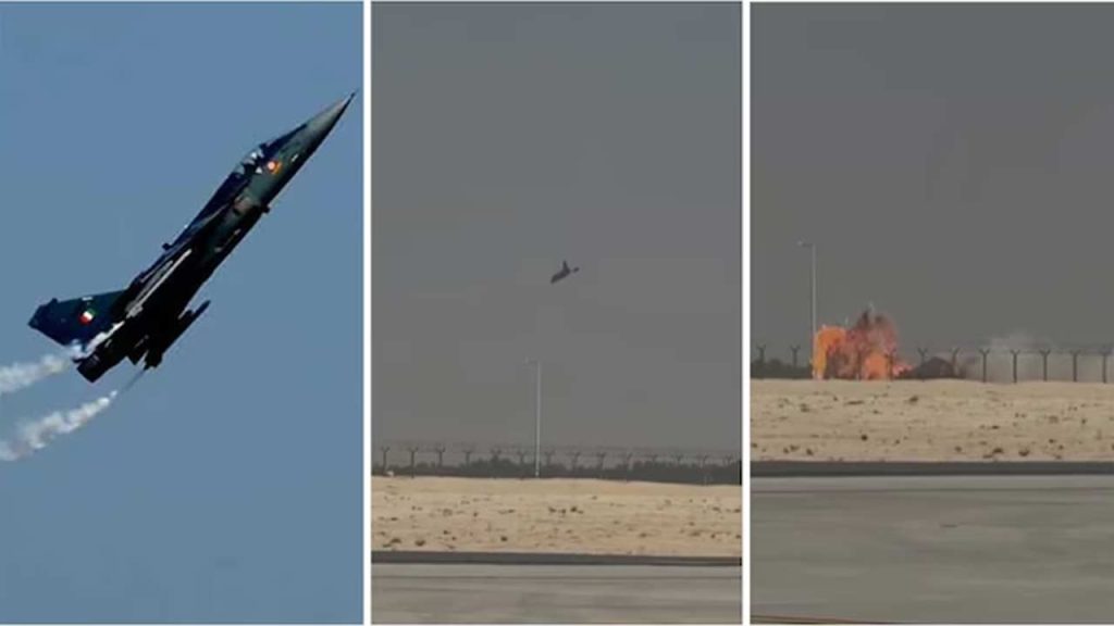 Tejas Crash Dubai: దుబాయ్ ఎయిర్‌షోలో కూలిన తేజస్ యుద్ధ విమానం.. భారత్ పైలట్ మృతి