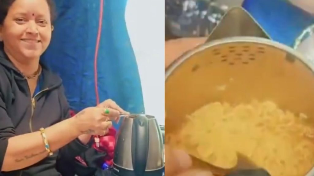 Woman Caught Cooking Maggi In Train Ac Coach Indian Railways Issues Warning And Takes Action