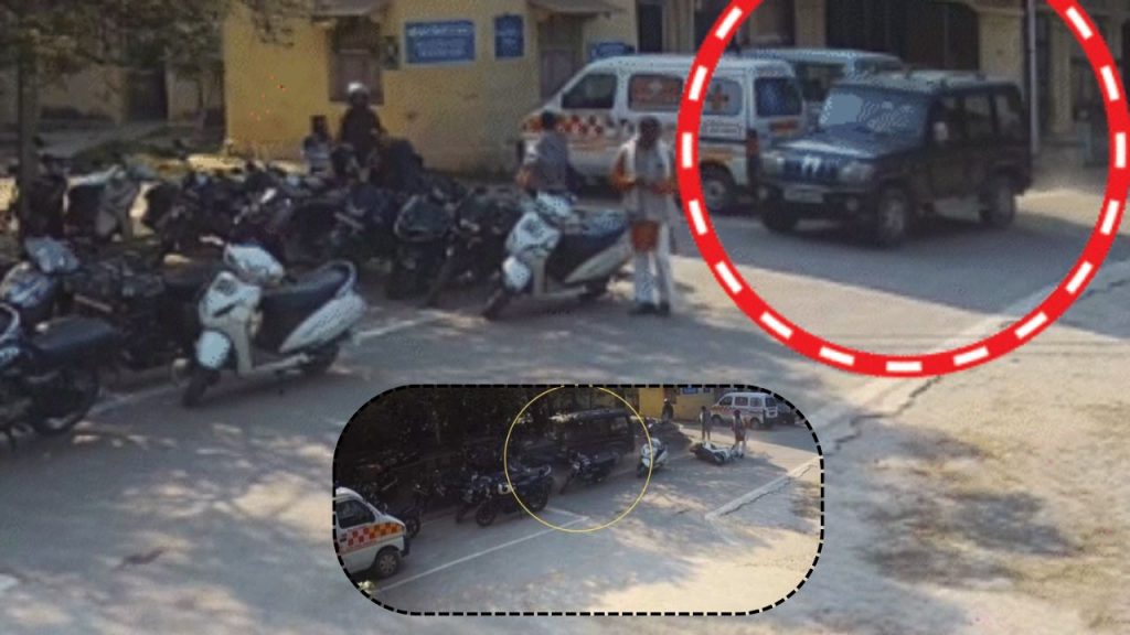 Gorakhpur Hospital Parking Crash Bolero Loses Control 16 Vehicles Destroyed