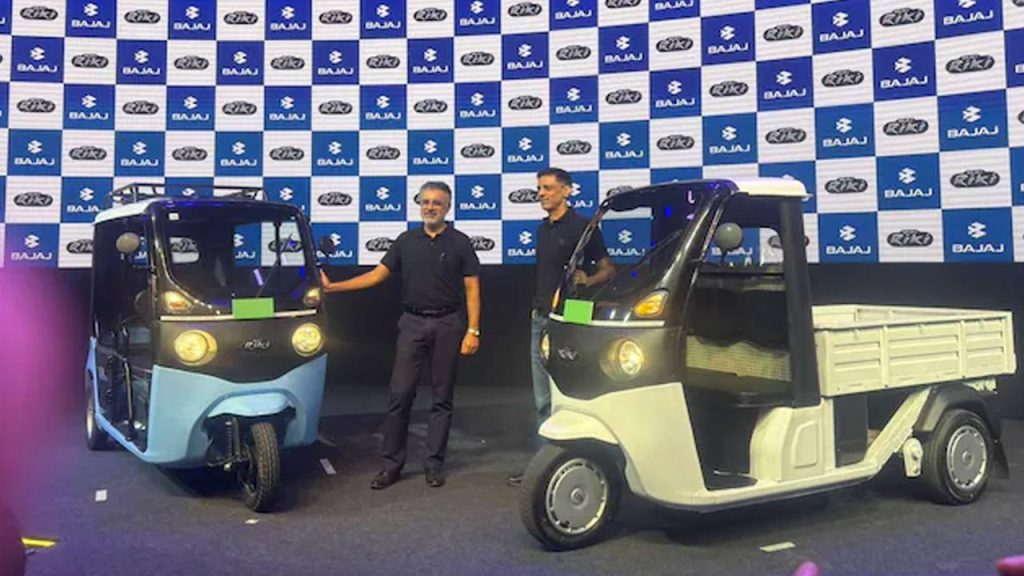 Bajaj Auto Launches New Riki E Rickshaw
