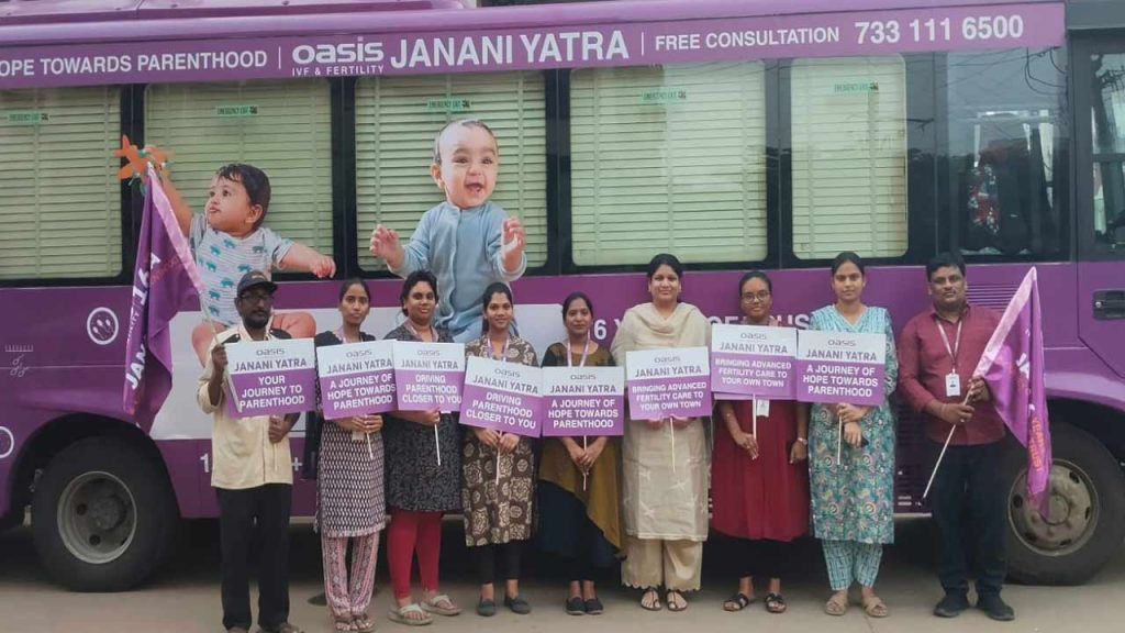 Oasis Janani Yatra Madhurawada Fertility Awareness Campaign