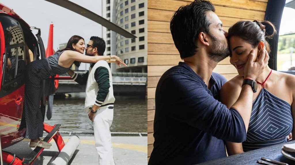 Kajal Aggarwal Romantic Vacation With Husband Gautam Kitchlu