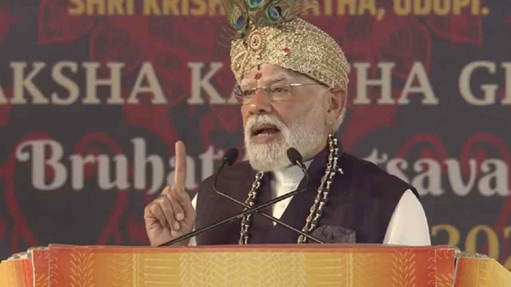 New India Never Bows Pm Modi Says Nation Will Crush Terror Protect Dharma