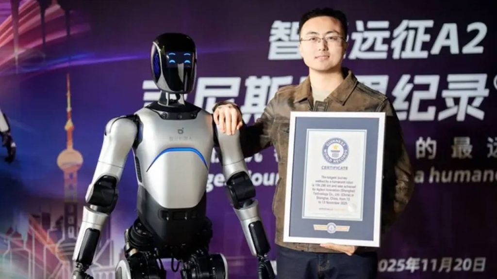 Chinese Robot That Traveled 106 Kilometers Non Stop Is Called Agibot A2