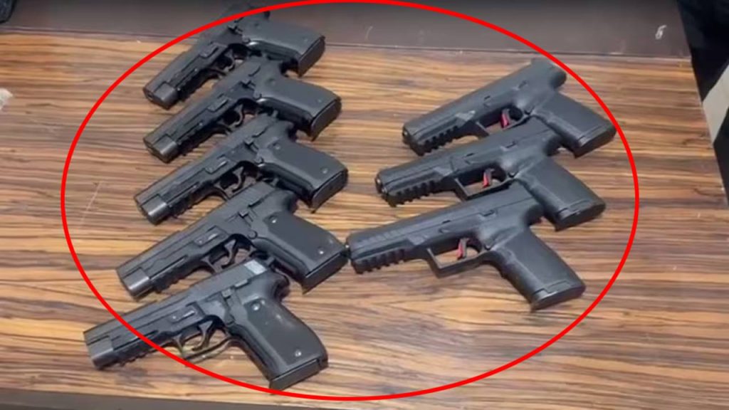 Huge Cache Of Weapons Seized In Delhi