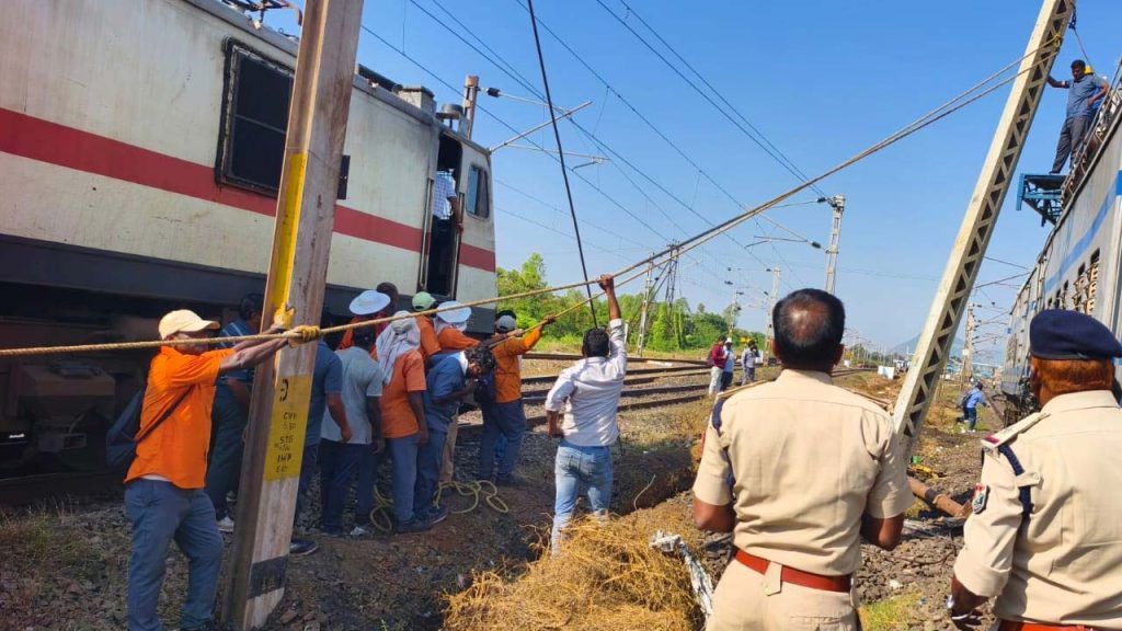 Tatanagar Express Narrowly Escapes Disaster Near Visakhapatnam
