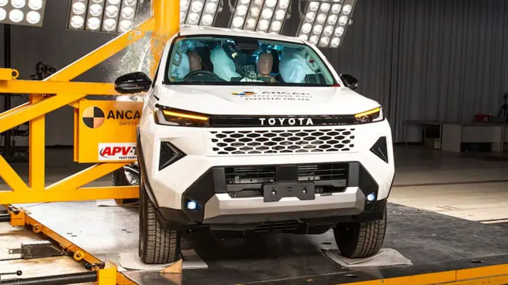 2025 Toyota Hilux Ancap 5 Star Safety Rating