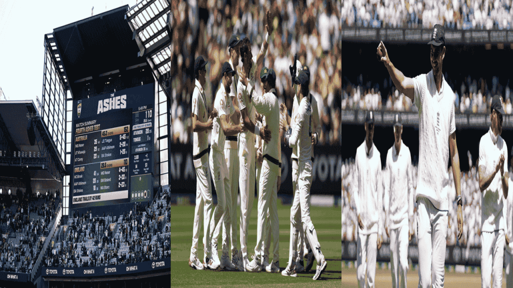 Aus Vs Eng 4th Test Day 1 20 Wickets Fall Josh Tongue Takes Five At Mcg