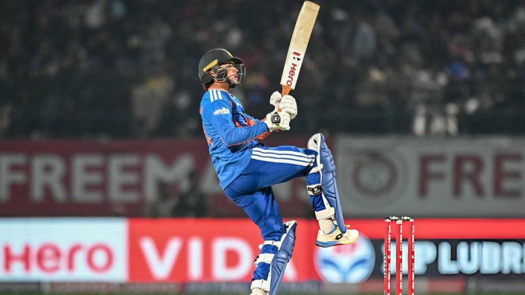 Abhishek Sharma Creates History Fastest Indian To Hit 300 Sixes In T20 Cricket