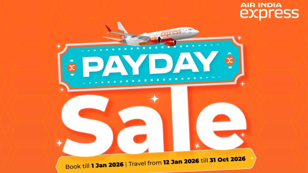 Air India Express Payday Sale Full Details Here