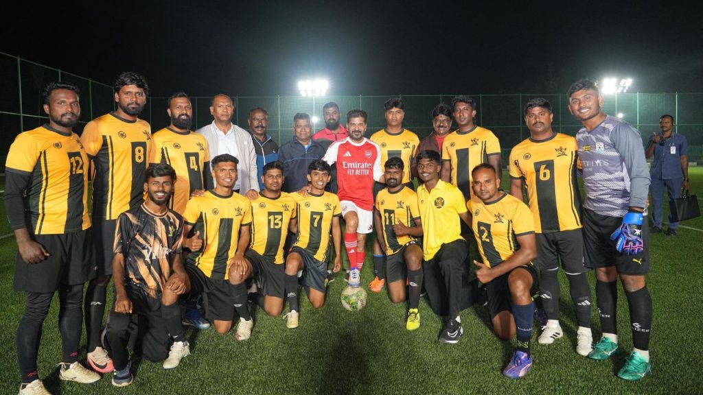 Lionel Messi To Visit Hyderabad On December 13 Cm Revanth Reddy Begins Football Practice For Special Event