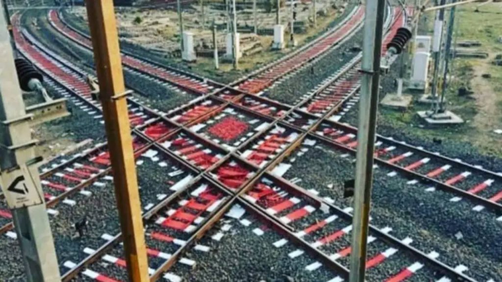 Diamond Crossing Is Located At Nagpur Railway Station In Maharashtra