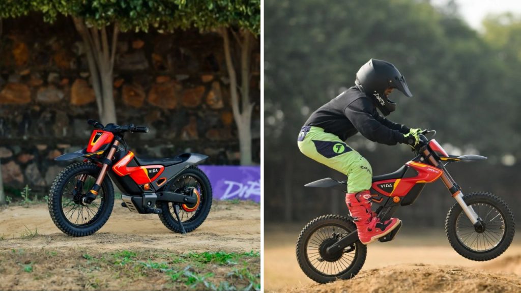 Hero Motocorp Vida Dirt E K3 Electric Dirt Bike For Kids Launched In India With Adjustable Chassis