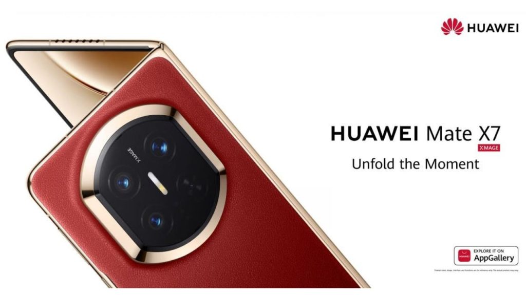Huawei Mate X7 Global Launch With Kirin 9030 Pro 8 Inch Oled Display 50mp Triple Camera