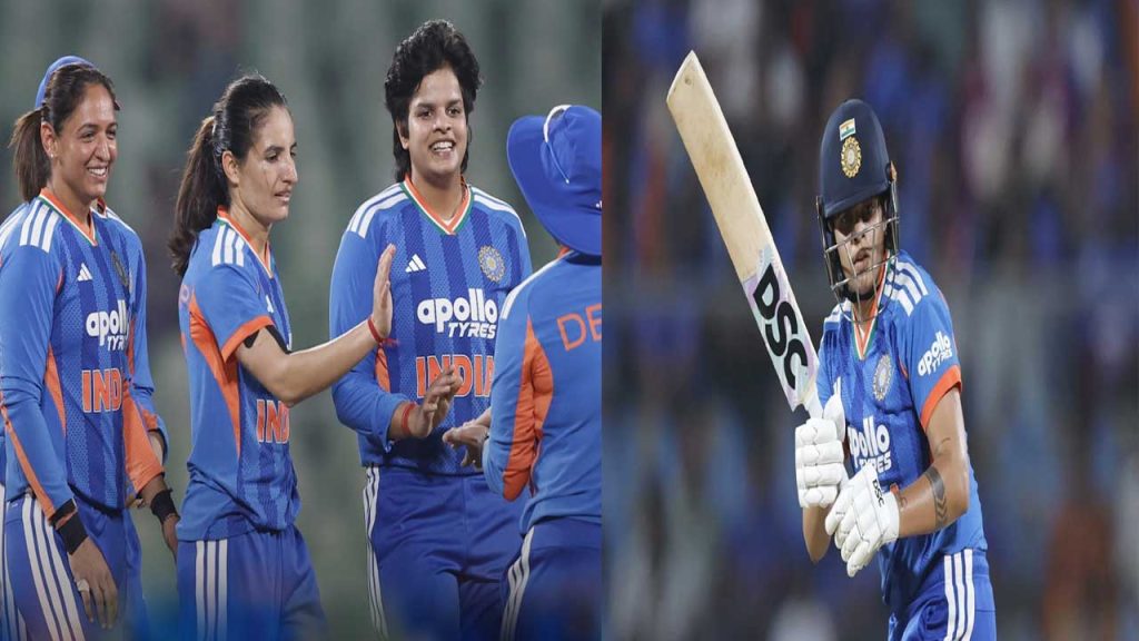 Sl Vs Ind Women 3rd T20i Shafali Vermas Explosive Knock Seals Series For Team India