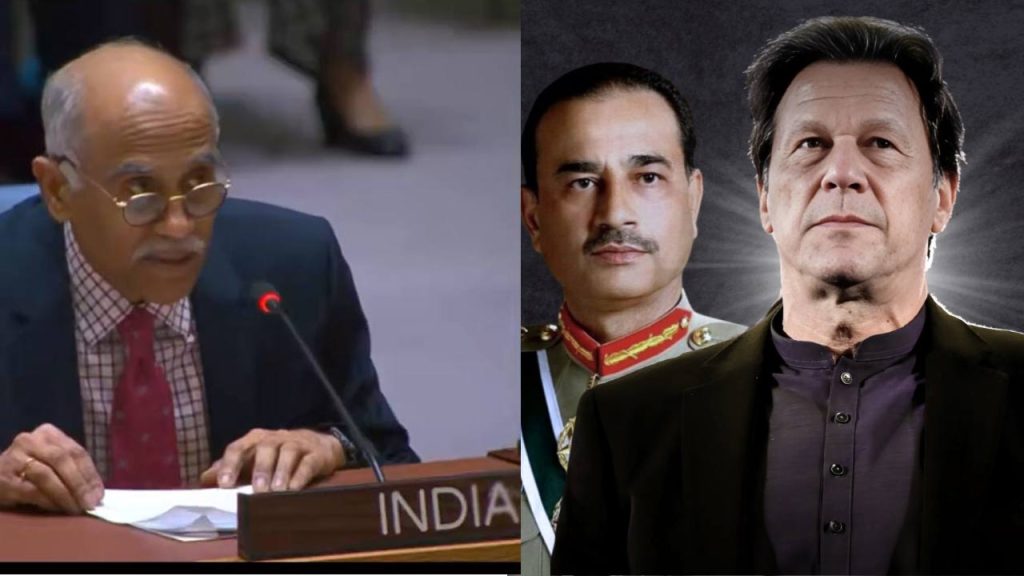 Jailed Imran Khan Gave Life Time Immunity To Asim Munir India Slams Pakistan At Un