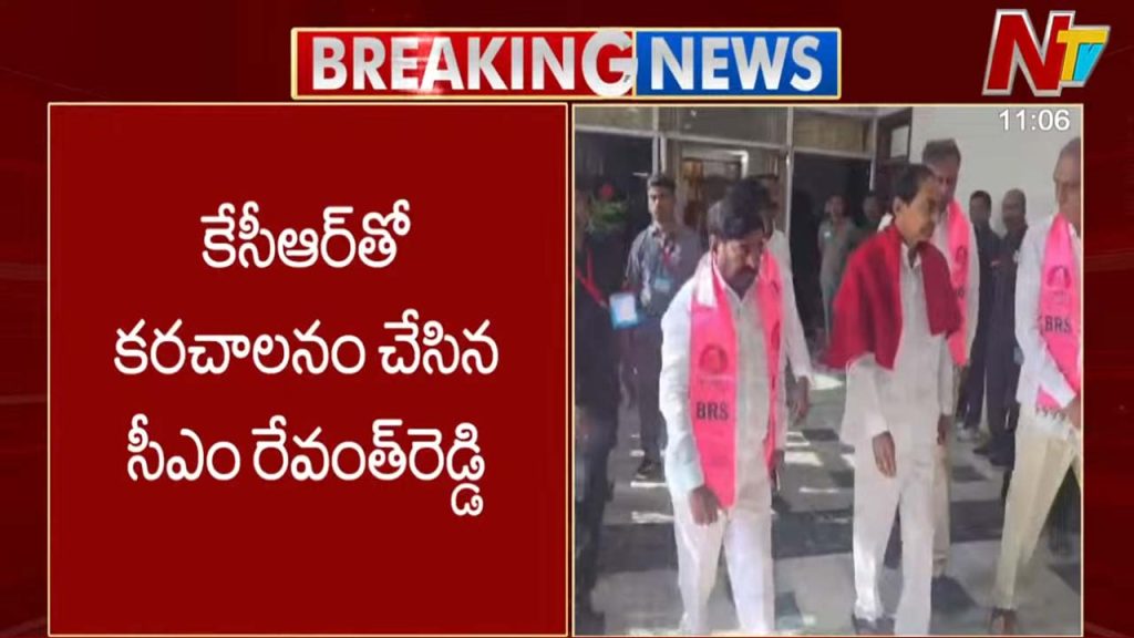 Https Www Ntvtelugu Com Telangana Cm Revanth Reddy Shakes Hand With Kcr In Assembly 2025