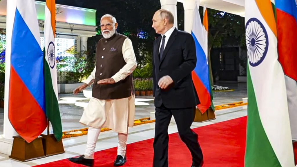 Pm Modi Breaks Protocol Welcomes Vladimir Putin At Delhi Airport One Frame World Leaders