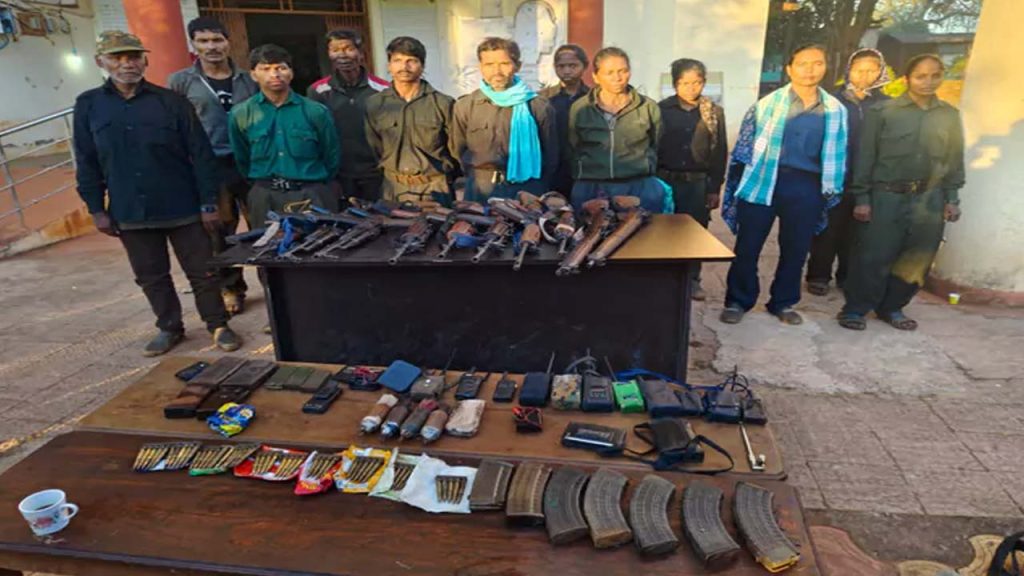 Top Maoist Leader Randher Surrenders Central Committee Member Chhattisgarh