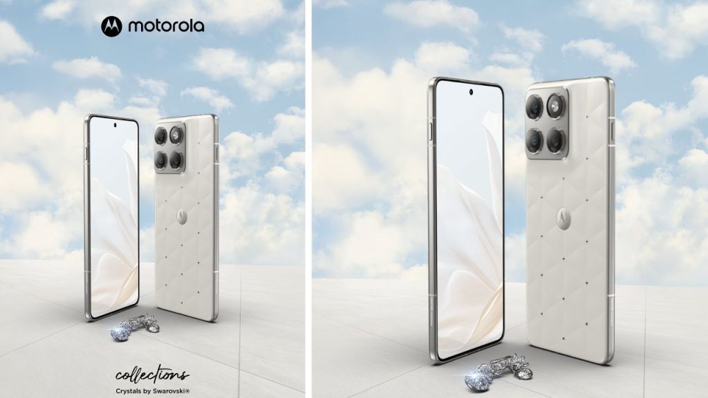 Motorola Edge 70 Swarovski Edition Leaks Luxury Design With 14 Swarovski Crystals
