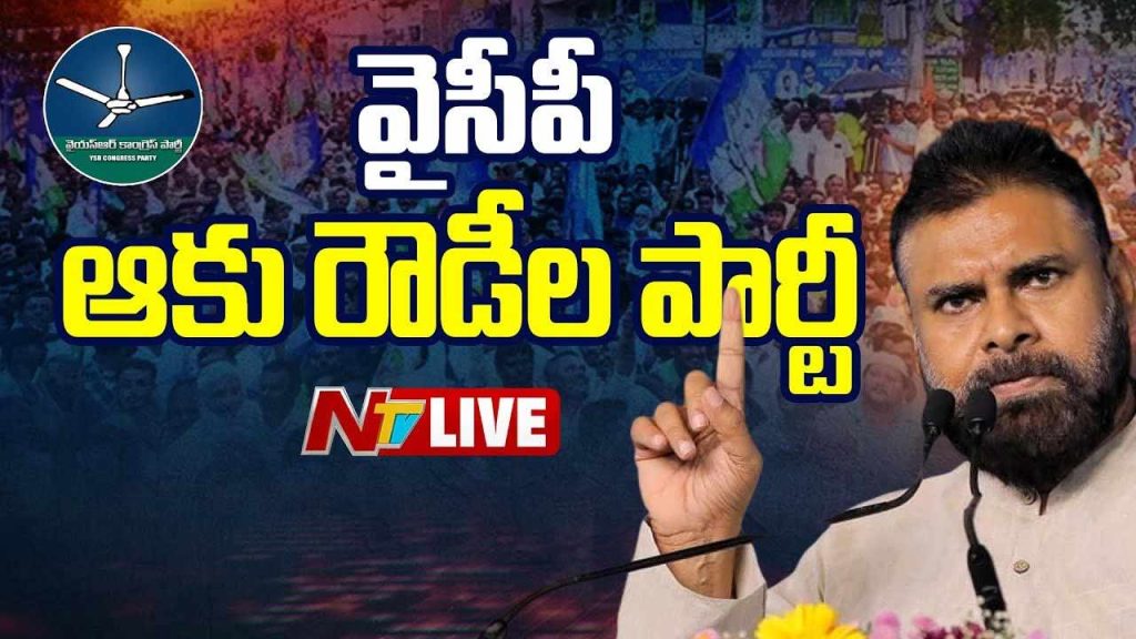 Pawan Kalyans Sensational Remarks We Do Not Recognise Ysr Congress Party As A Political Party