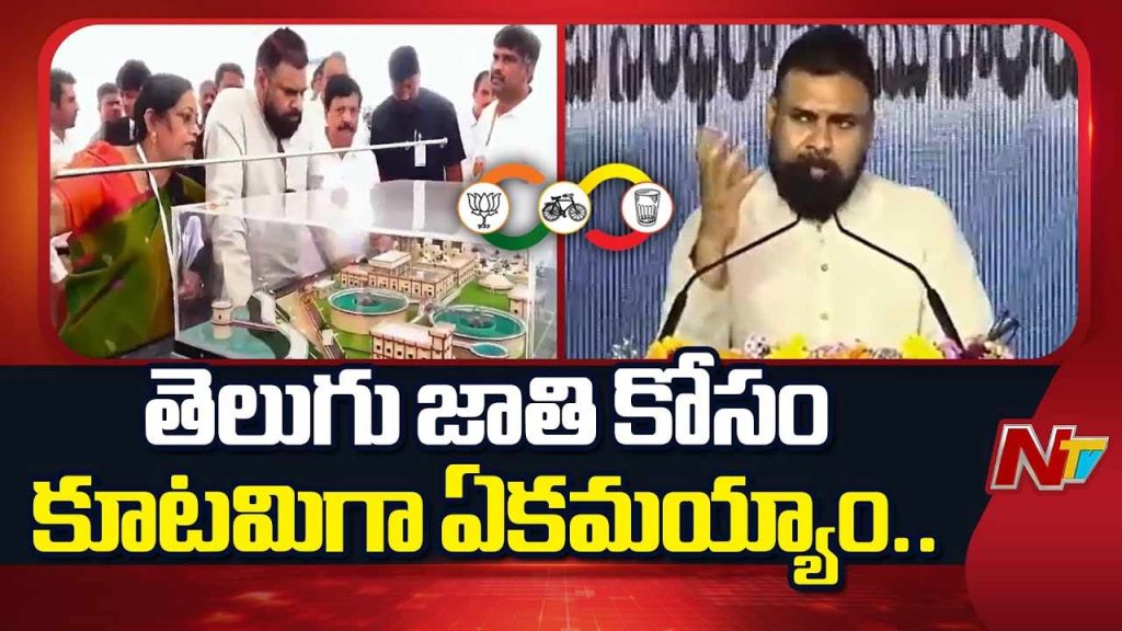 We United As An Alliance For The Telugu People After A Decade Of Suffering Pawan Kalyan