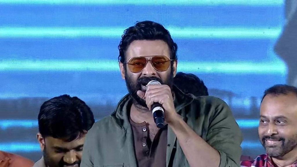 Prabhas Calls Producer Vishwa Prasad Real Hero Of The Raja Saab At Pre Release Event