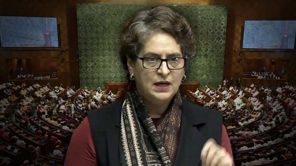 Priyanka Gandhi Slams Centre Over Vande Mataram Debate In Lok Sabha
