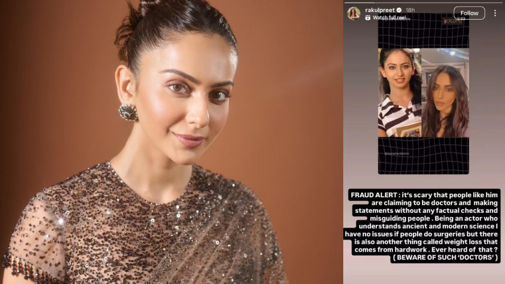 Rakul Preet Singh Strong Counter Fake News Video