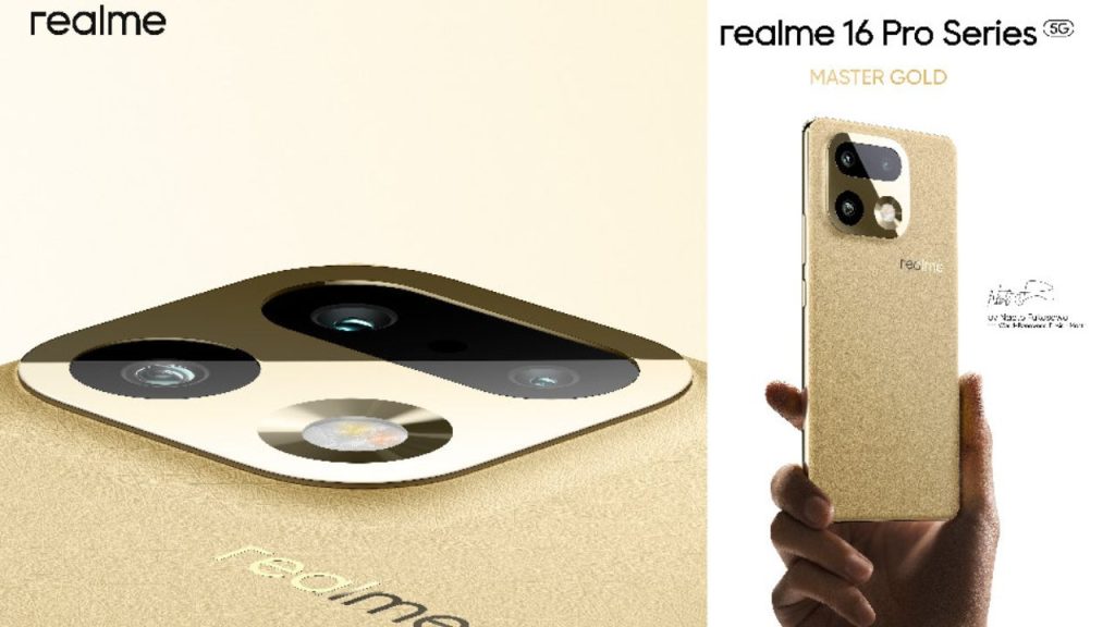 Realme 16 Pro Series Teased With Urban Wild Design By Naoto Fukasawa Colors Design Details Are
