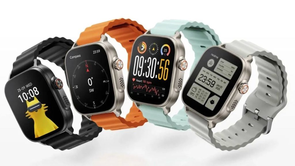 Realme Watch 5 Debuts In India With Big Amoled Display