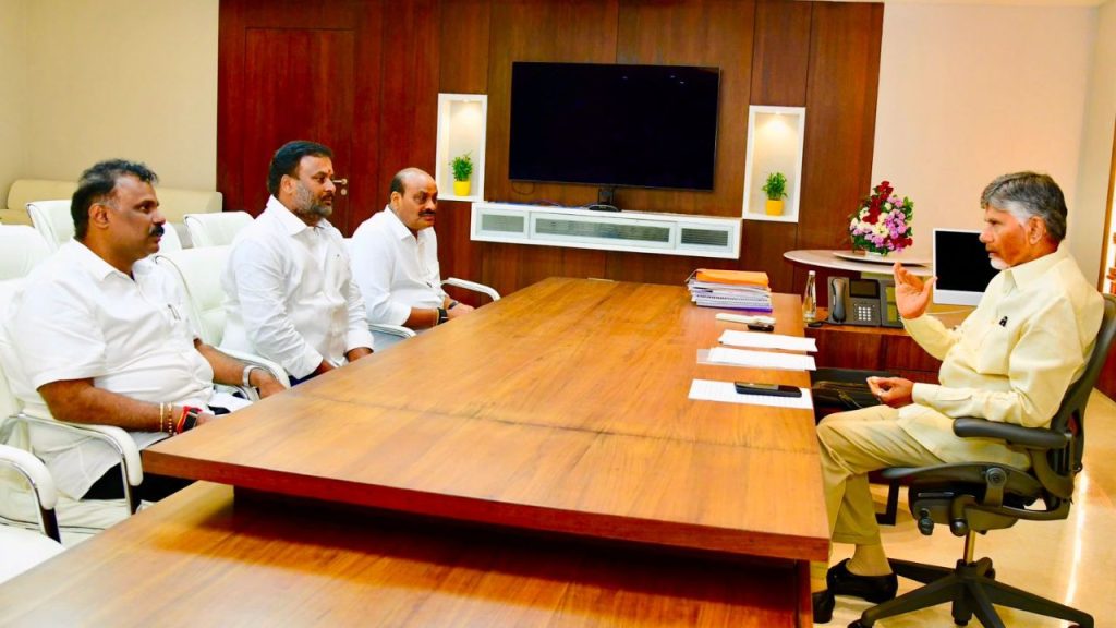Ap Cabinet Meet Cm Chandrababu Assures Minister Mandipalli Regarding Rayachoti