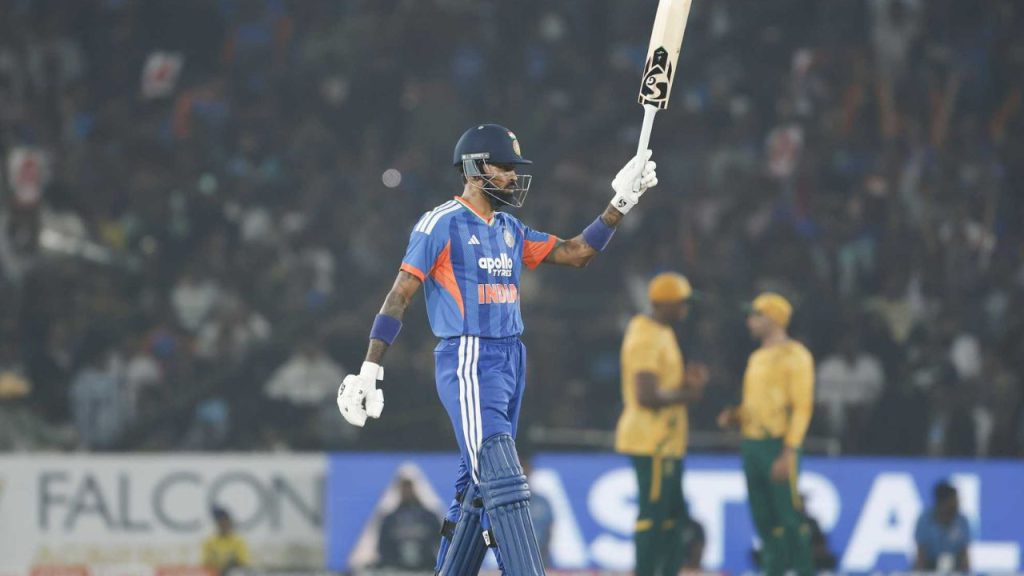 Hardik Pandya Smashes 16 Ball Fifty Vs South Africa Creates T20i Record