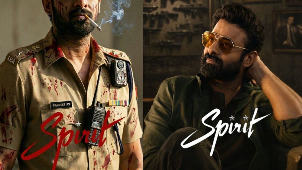 Spirit First Look Prabhas Set To Shock Fans In Sandeep Reddy Vangas Film