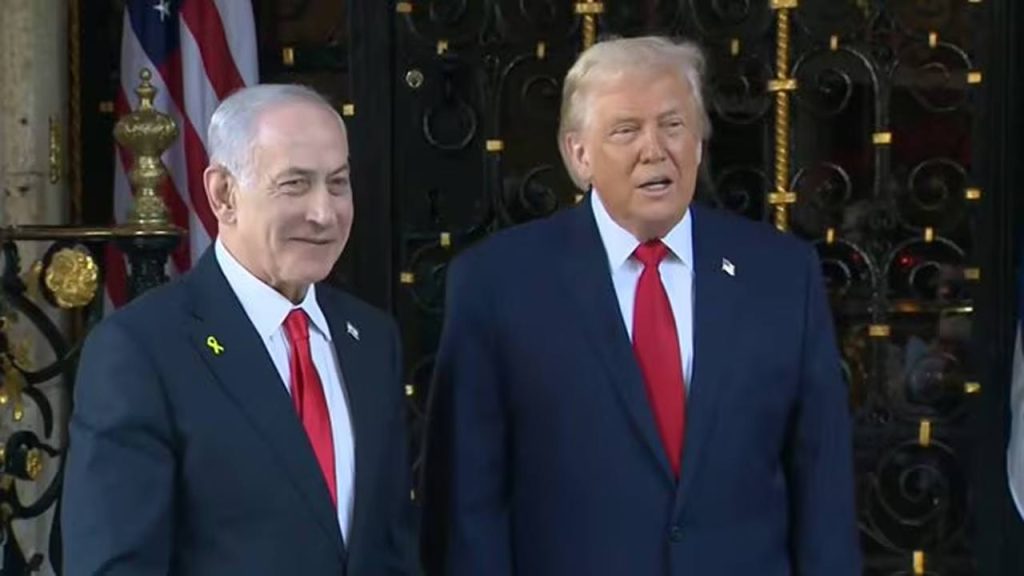 Trump Netanyahu Meeting In Florida