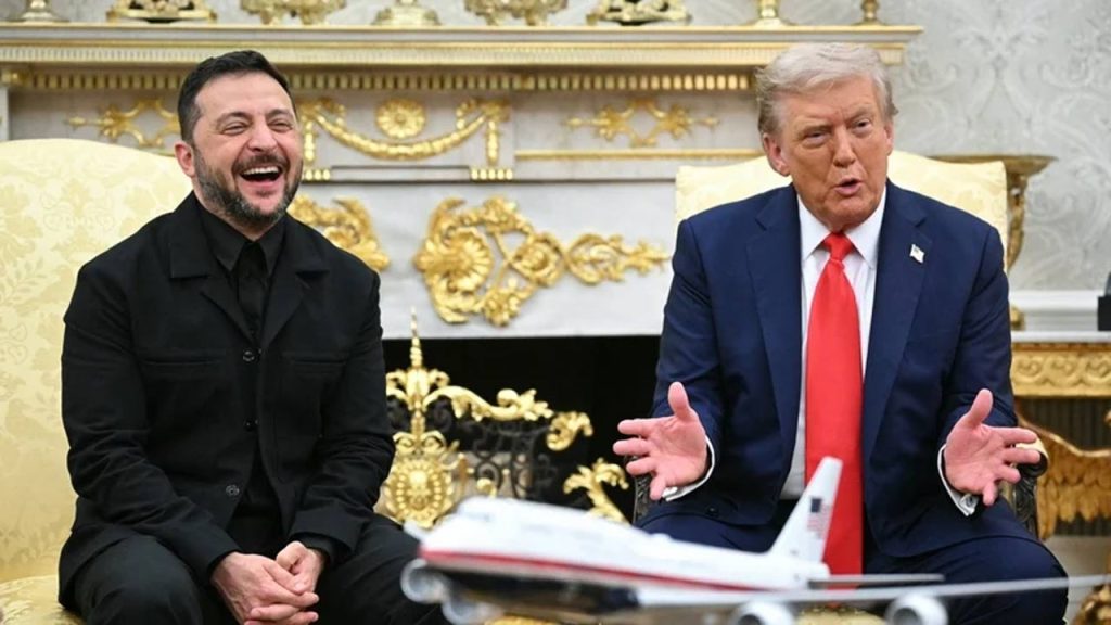 Trump Say Very Good Talks With Zelensky In Ukraine Peace Deal