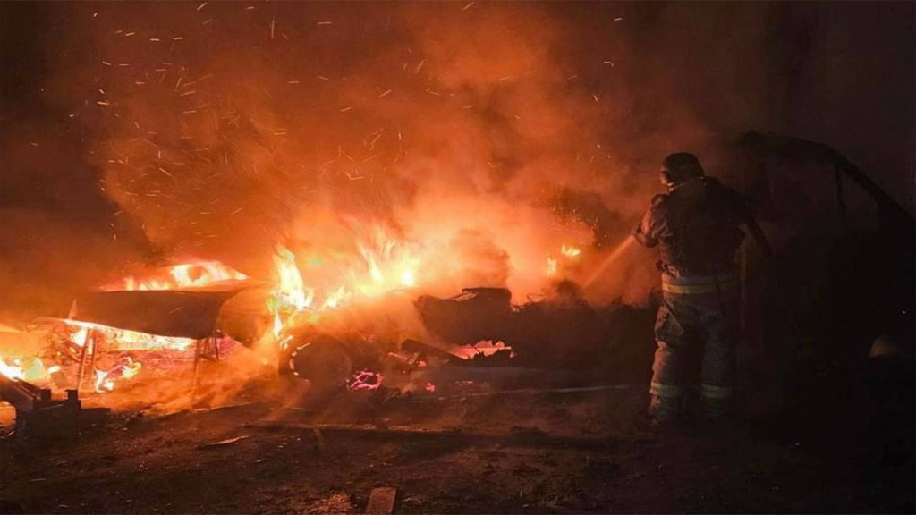 Russia Strikes Kyiv With Missiles