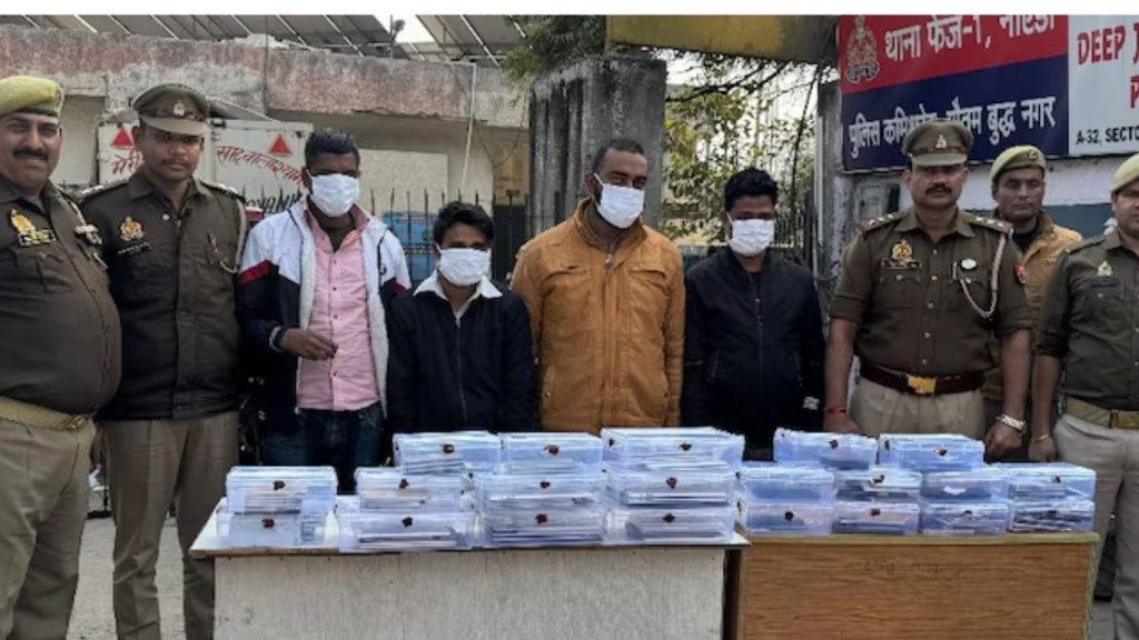 Noida Police Arrest Mobile Theft Gang Seize Iphones And Ipads Worth Over %e2%82%b92 Crore