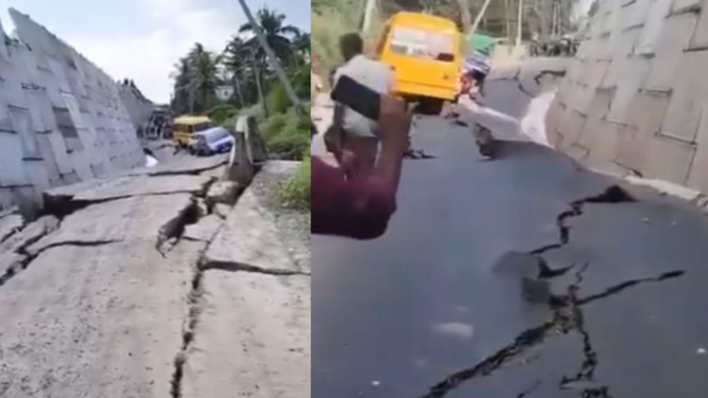Kerala Nh 66 Road Collapse Fresh Cracks And Sinking Spark Local Anger Again