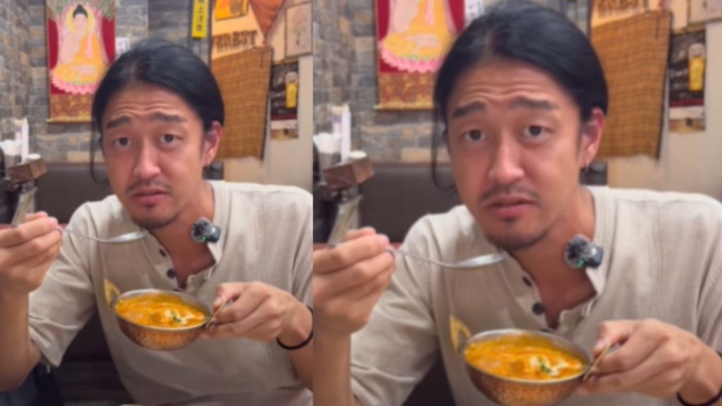 Japanese Youth Reviews Indian Food In Fluent Telugu Video Goes Viral