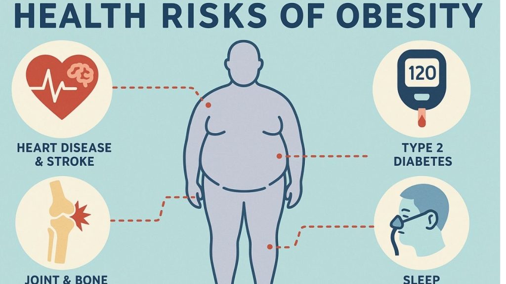 Obesity Health Risks Diseases Caused By Obesity And Prevention Tips