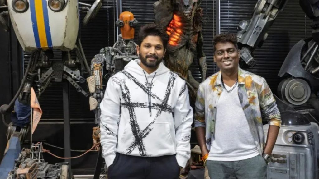 Allu Arjun Atlee Movie Underwater Action Sequence