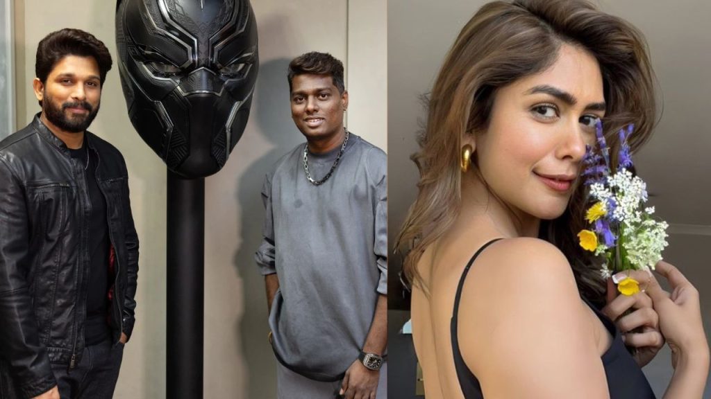 Allu Arjun Atlee Movie Mrunal Thakur Sister Role Rumours
