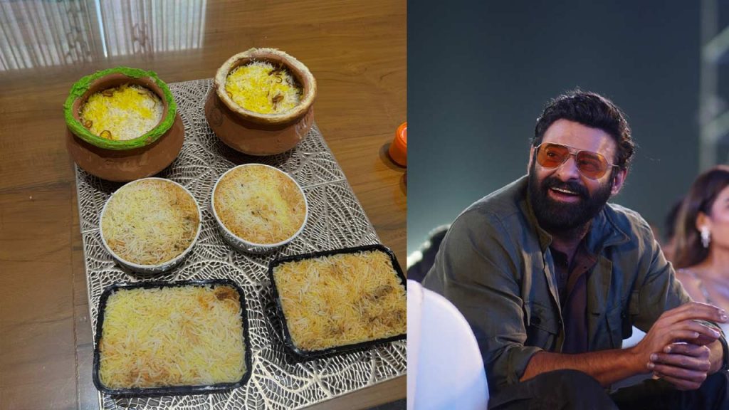 Prabhas Fans Send Biryani To Director Maruthi