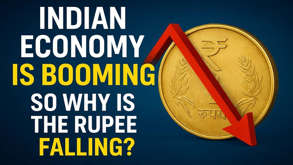 Indian Economy Is Booming So Why Is The Rupee Falling