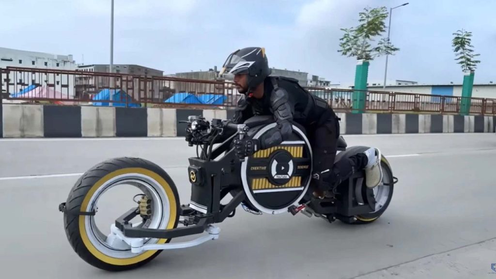 Surat Students Garuda Ai Electric Superbike