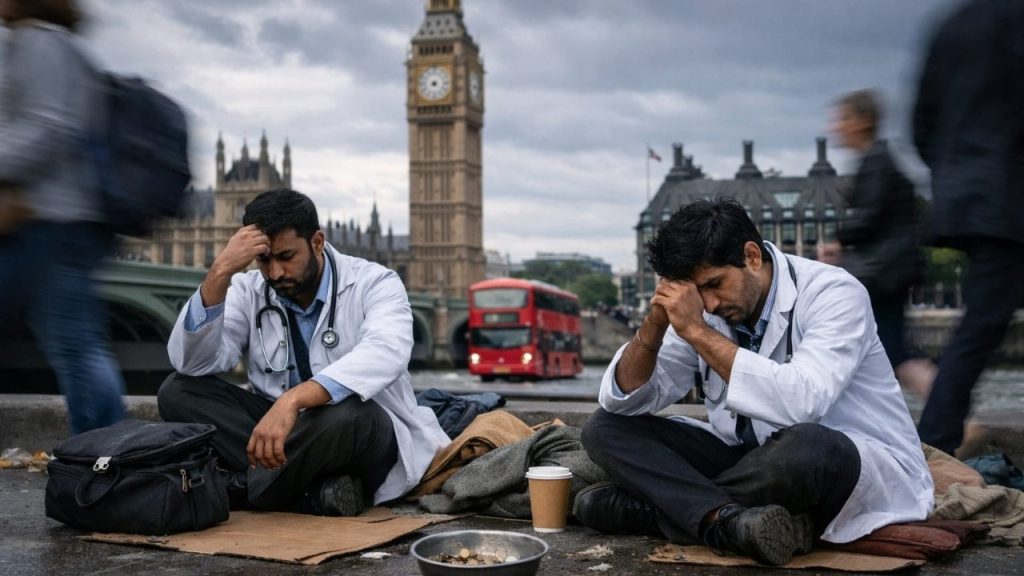Indians Doctors Leaving UK: ఆ దేశంలో బిచ్చగాళ్లుగా మారుతున్న భారతీయ డాక్టర్లు.. తెల్లదొరలకు బై బై!