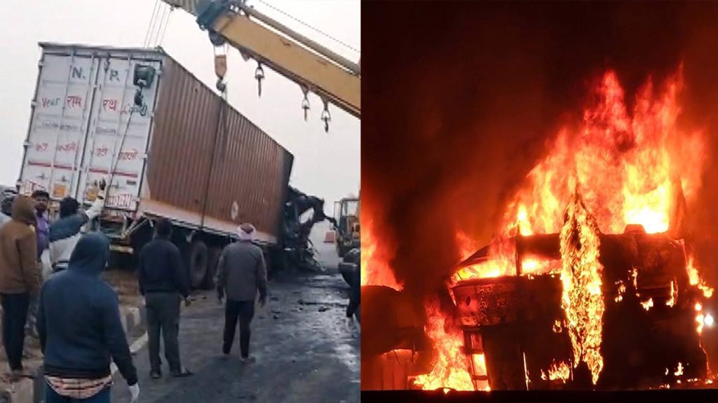 Road Accidents In Tamil Nadu And Karnataka 20 People Dead